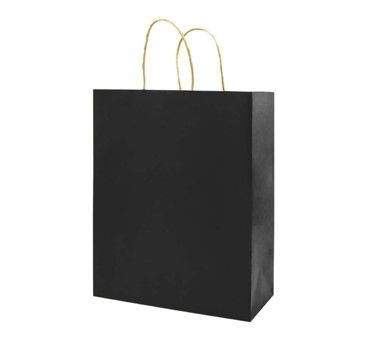 Bolsa Kraft Negra #9 36x12cm