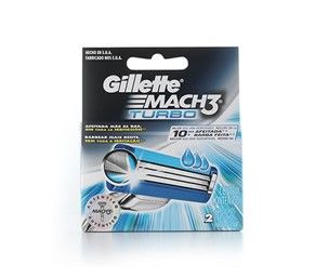 REPUESTO GILLETTE MACH 3 TURBO 2U.#5143