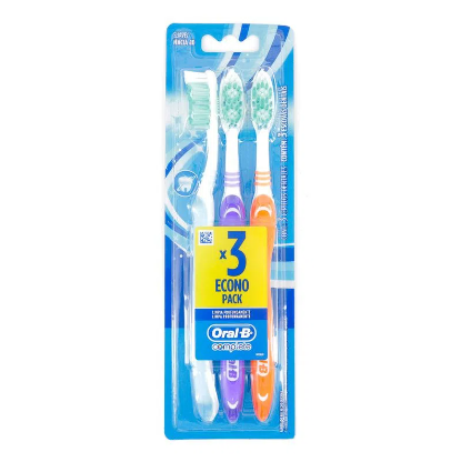 Cepillo dental oral B complet suave 3x2