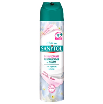 Desinfectante Neutralizador Olores Sanytol Aero 300mL 