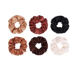 Cola de tela p/cabello 6pcs