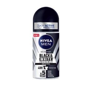 DESODORANTE ROLL ON BLACK & WHITE MASC NIVEA 50 ML