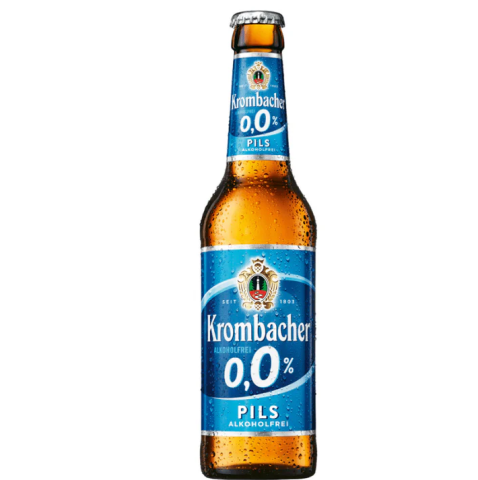 Cerveza KROMBACHER ALKOHOLFRE 330ML BTL 0% ALC