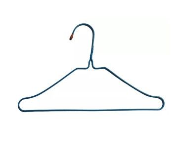 GANCHO DE ROPA DE ALAMBRE C/ FORRO