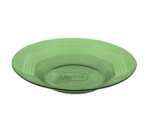 PLATO SEMIHONDO VIDRIO VERDE FML-584