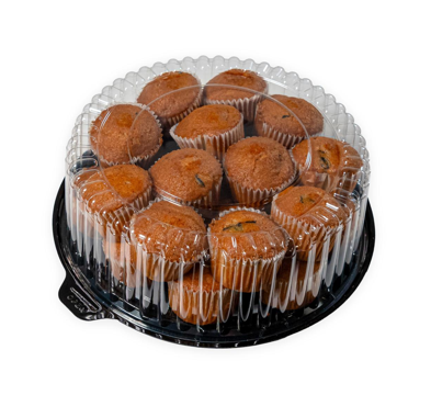 Mini Muffins de Arándanos Recién Horneados 32 Unid