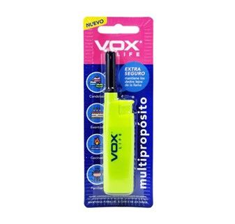 ENCENDEDOR RECAR. AMARILLO 12CMS VOX LIFE