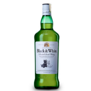 WHISKY BLACK  WHITE 700 ML