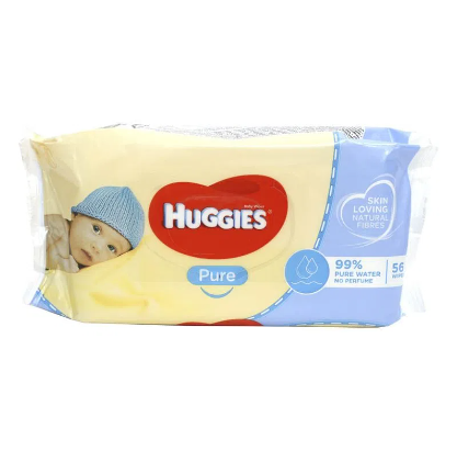 Toalla húmeda pure Huggies 56 unidades