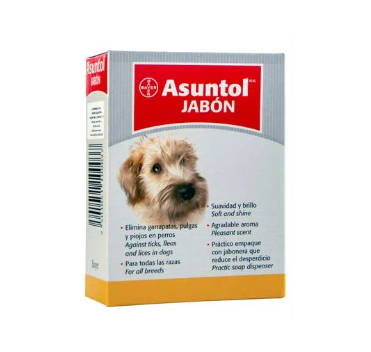 Jabon asuntol para perro 100gr