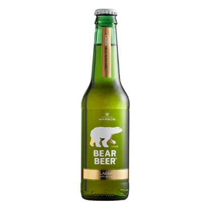 Cerveza imp Bear Beer Larger vidrio 330 mL