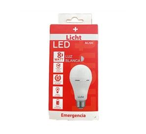 Bombillo Led Emergencia Licht 8W