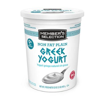 Yogurt Griego Natural Members Selection 907g