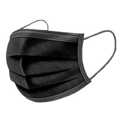 MASCARILLA DESECHABLE NEGRA C-50