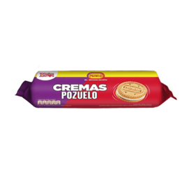 Galleta cremas Tubo Vainilla R. P