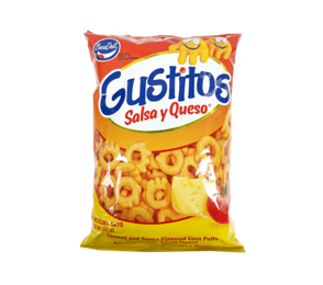 BOCADELI TIRA GUSTITOS SALSA Y QUESO 19GR T-12