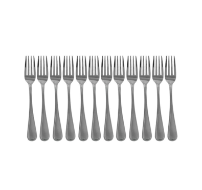 SET TENEDOR ACERO12 UND