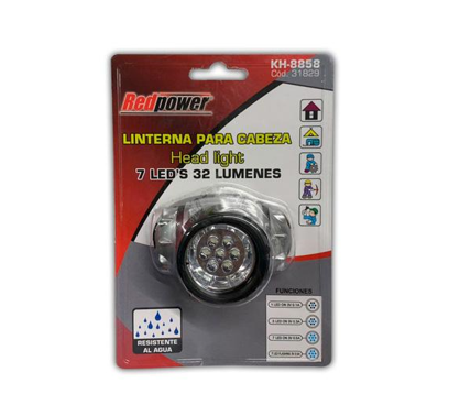 Linterna de Cabeza Luz Led  Redpower KH-8875