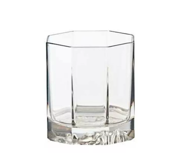 Vaso Wiskero Vidrio Octagonal 290ml