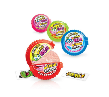 CHICLE WALLY SUPER ROLL TATTOO