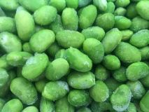 Frijo de Soya Verde  Edamame sin cáscara congelado 1kg