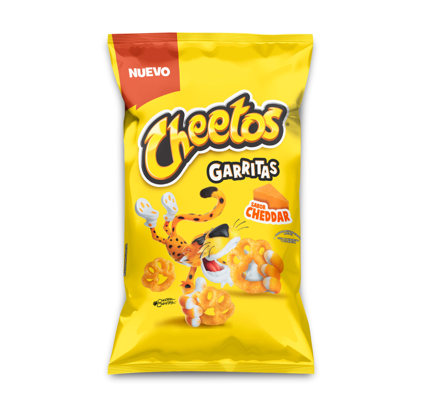 Snacks Cheetos Garritas Sabor Chedar 120 g