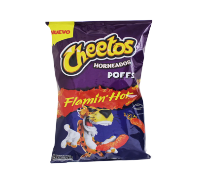 CHEETOS HORNEADOS POFFS FLAMIN HOT 30G