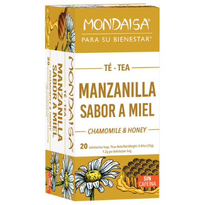 Te Manzanilla Miel Mondaisa 20 sobres