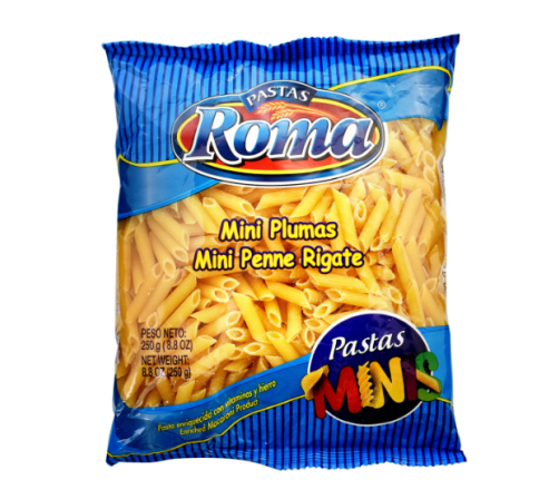 Mini plumas roma 250gr