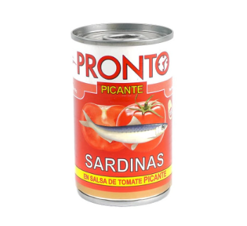 Tinapa pronto tomate picante lata 155g