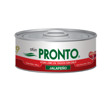 Atún Ponto Lomo Trozos Aceite Jalapeño 140g