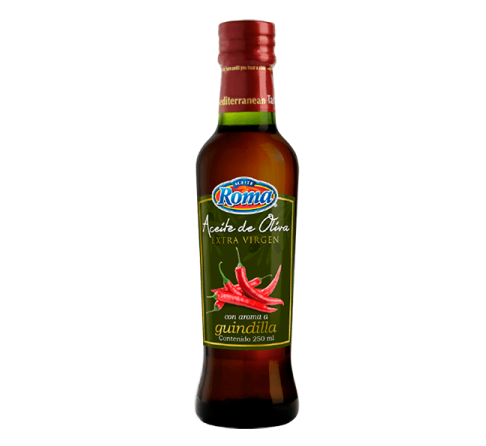 Aceite de Oliva Extra Virgen Con Guindilla 250mL
