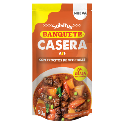 Salsa de tomate ranchera banquete 90h