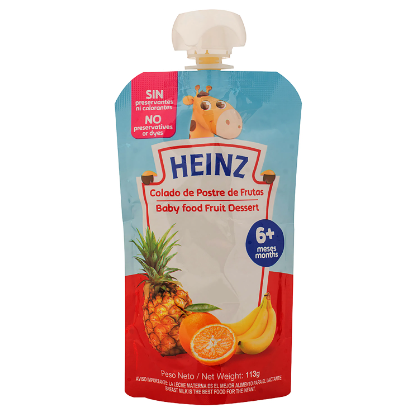 Pure Heinz fruta 100% doy pack 113gr