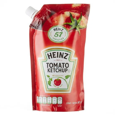 Salsa de tomate heinz doy pack 397g