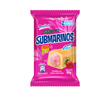 Submarinos Fresa Marinela