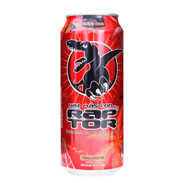 Bebida Energizante Lava RAPTOR Lata 473ml