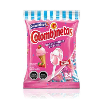 Bon Bon Sabor Helado de Fresa Colombina 336 g