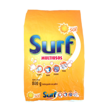 Detergente surf fuerza solar 800g