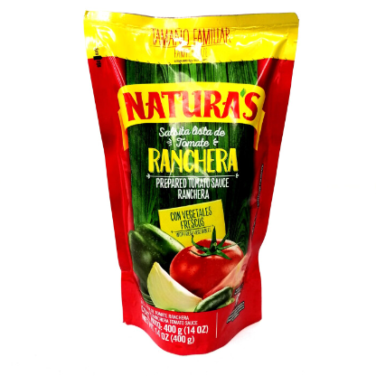 Salsa de Tomate Ranchera Naturas 370g