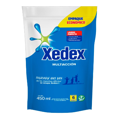 Detergente Liquido P/Ropa  Marca Xedex 450mL