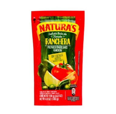 Salsa Lista Ranchera Naturas Doy Pack 90g