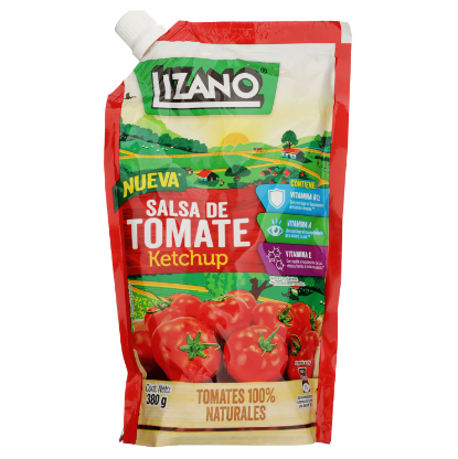 Salsa de Tomate Ketchup Lizano Bot 380g