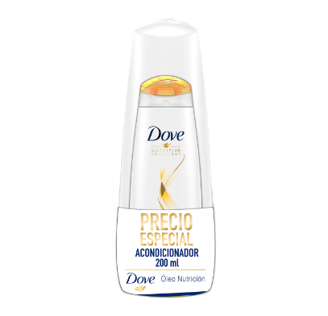Shampoo Dove Oleo Nutrición 400mL  + Acond 200mL