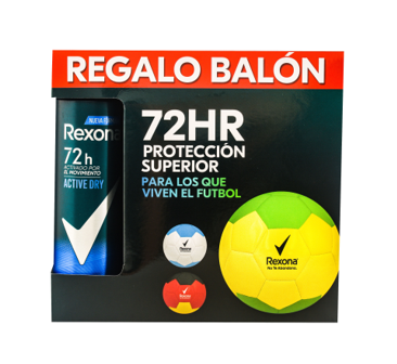 REXONA DES AER ACTIVE 6X2X89G+BALON