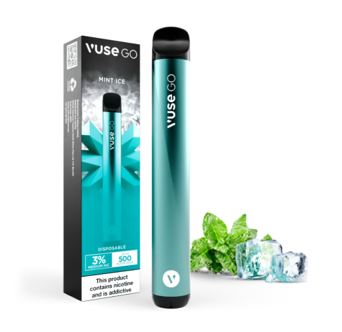 Vaporizadir VuseGo Menthol Ice, 500 PUFFS
