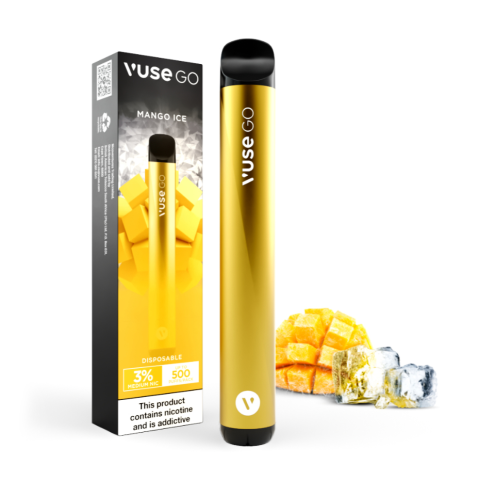 Vaporizador VuseGo Mango Ice, 500 PUFFS