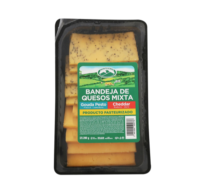 Bandeja de quesos mixtos Monteverde 280 g