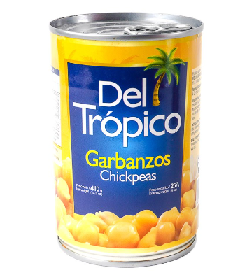 Garbanzos del Tropico Lata 410g