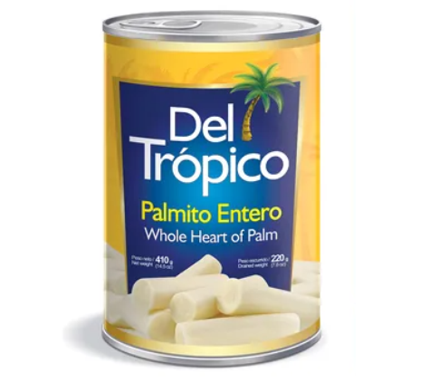 Palmito Entero del Tropico 400g